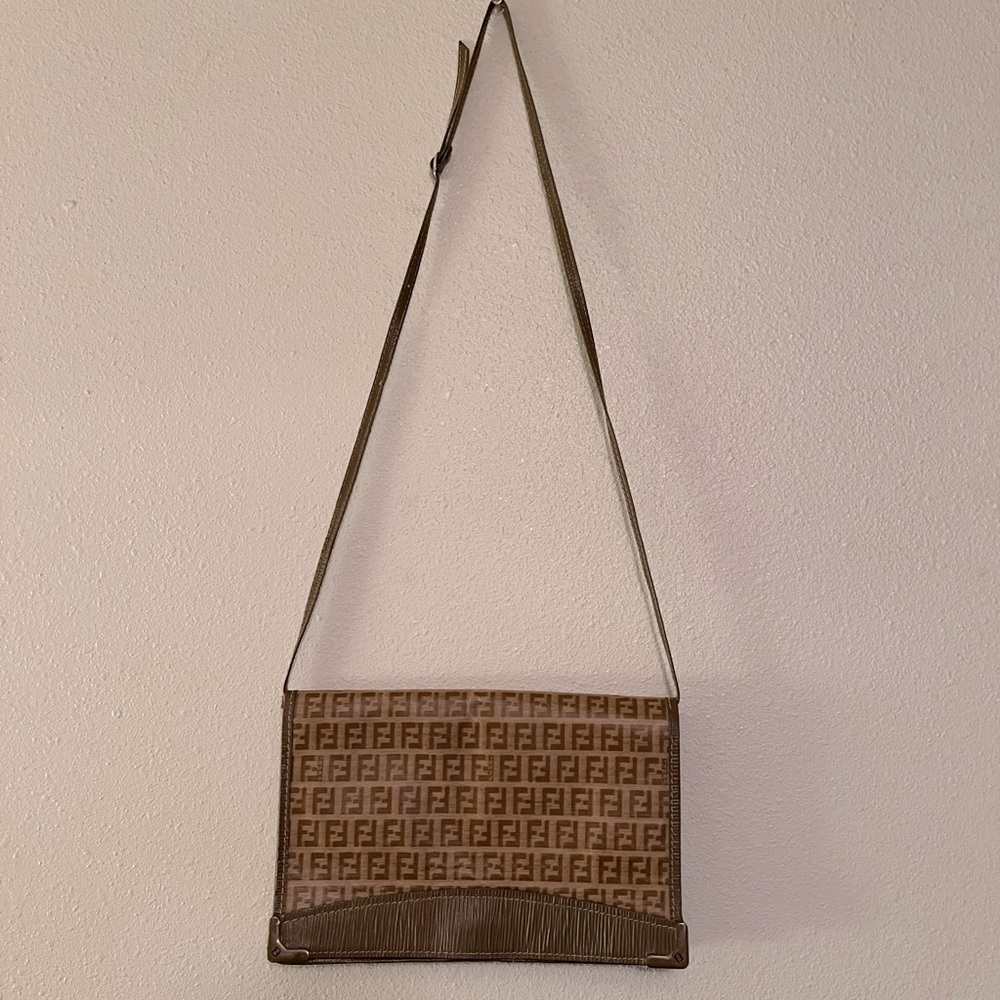 Vintage Fendi Zucchino Crossbody